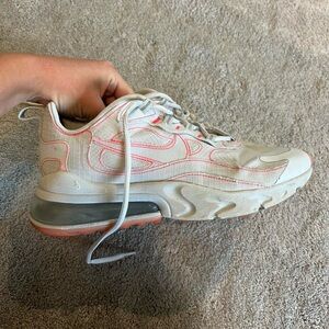 Nike Women's Sneakers in Cream and Pink